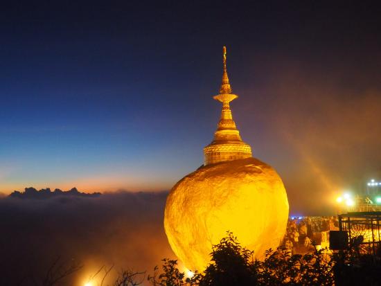 Golden Rock Tour Tourism Myanmar Yangon Day Trip travel